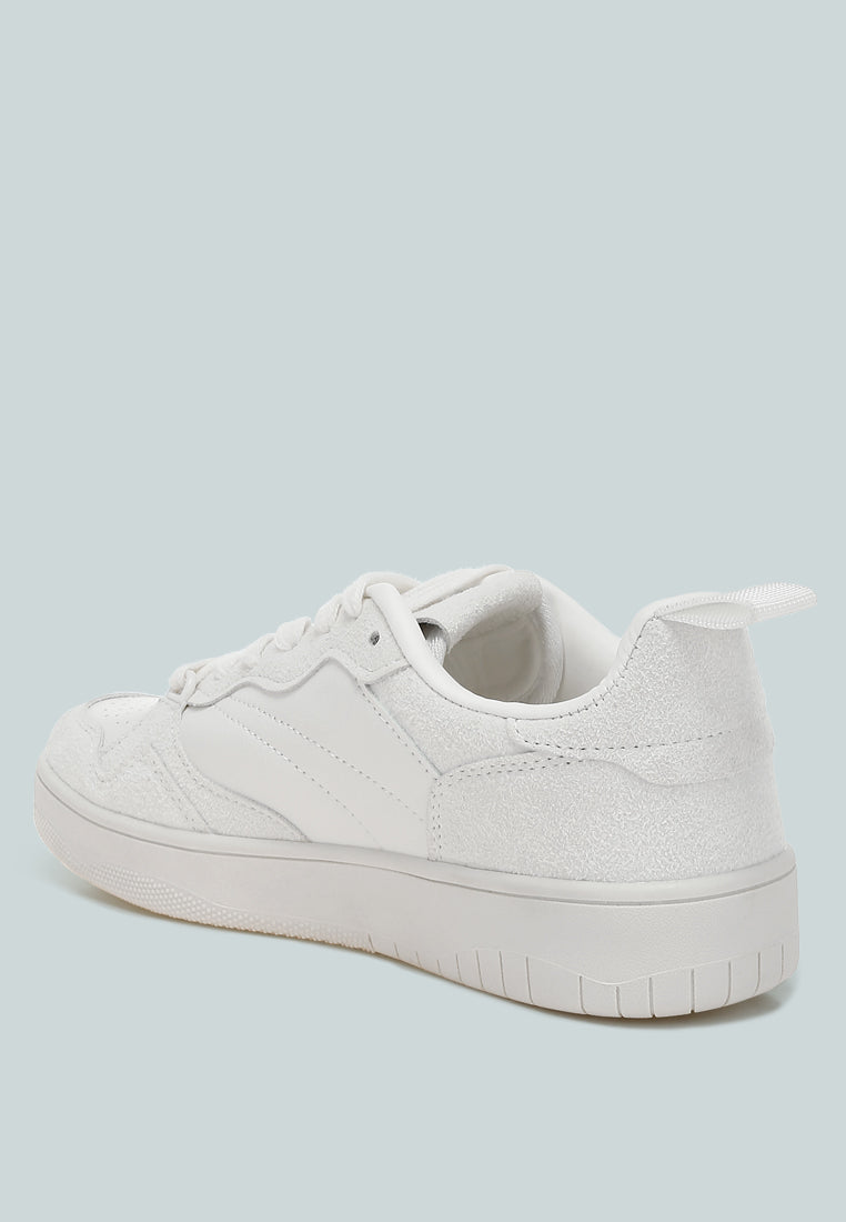 Surfer Faux Leather Casual Sneakers - My Store