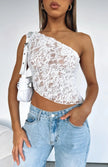 Floral Off-Shoulder Crop Top - My Store