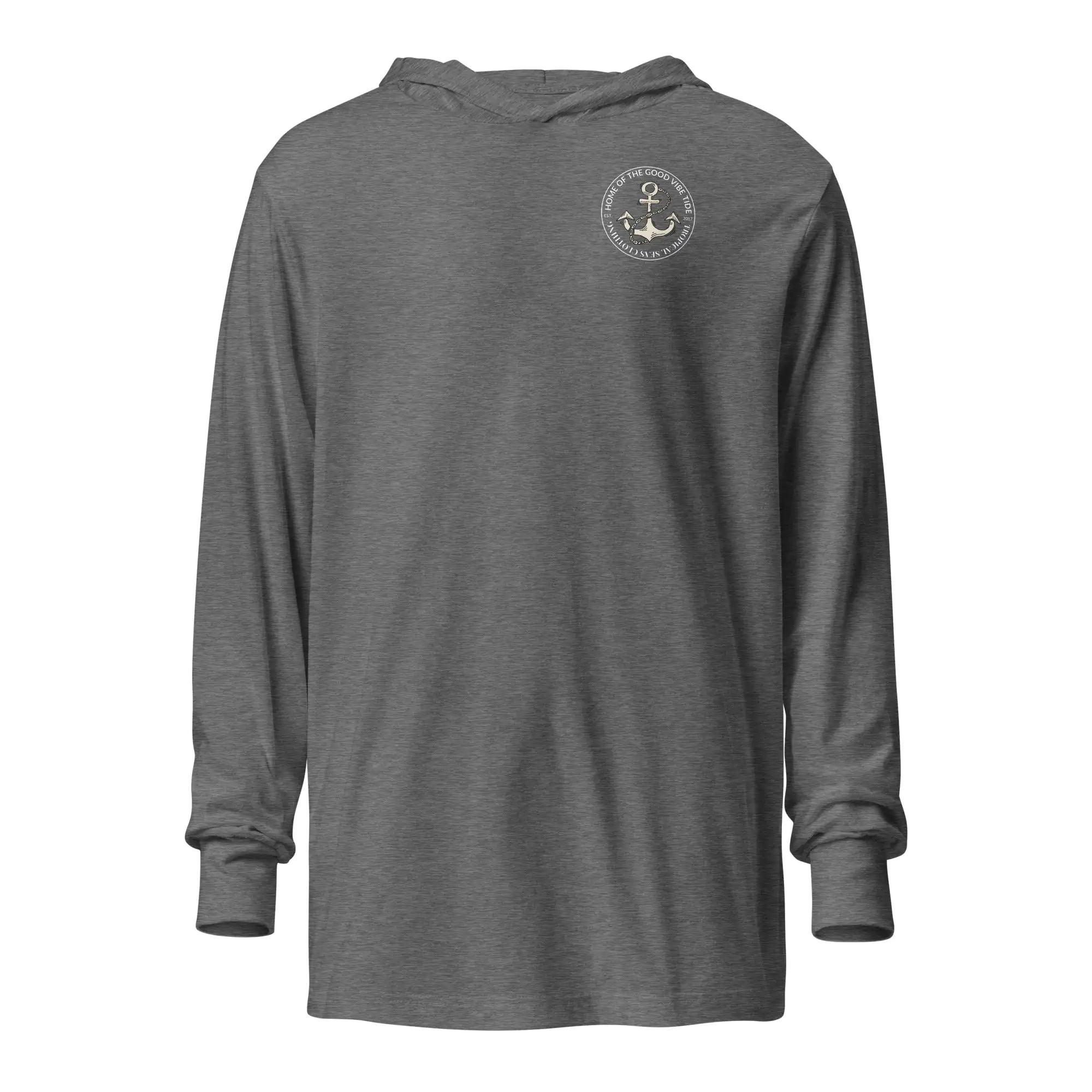 Unisex Drop More Anchor Hooded Long-Sleeve Tee - My Store