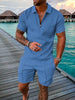 2024 Summer Men's Two-Piece Casual Sportswear Set - My Store