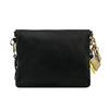 Flamingo Leather Fringe Bag - Midnight Black - My Store