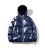 Glossy Quilted Puffer Jacket - My Store