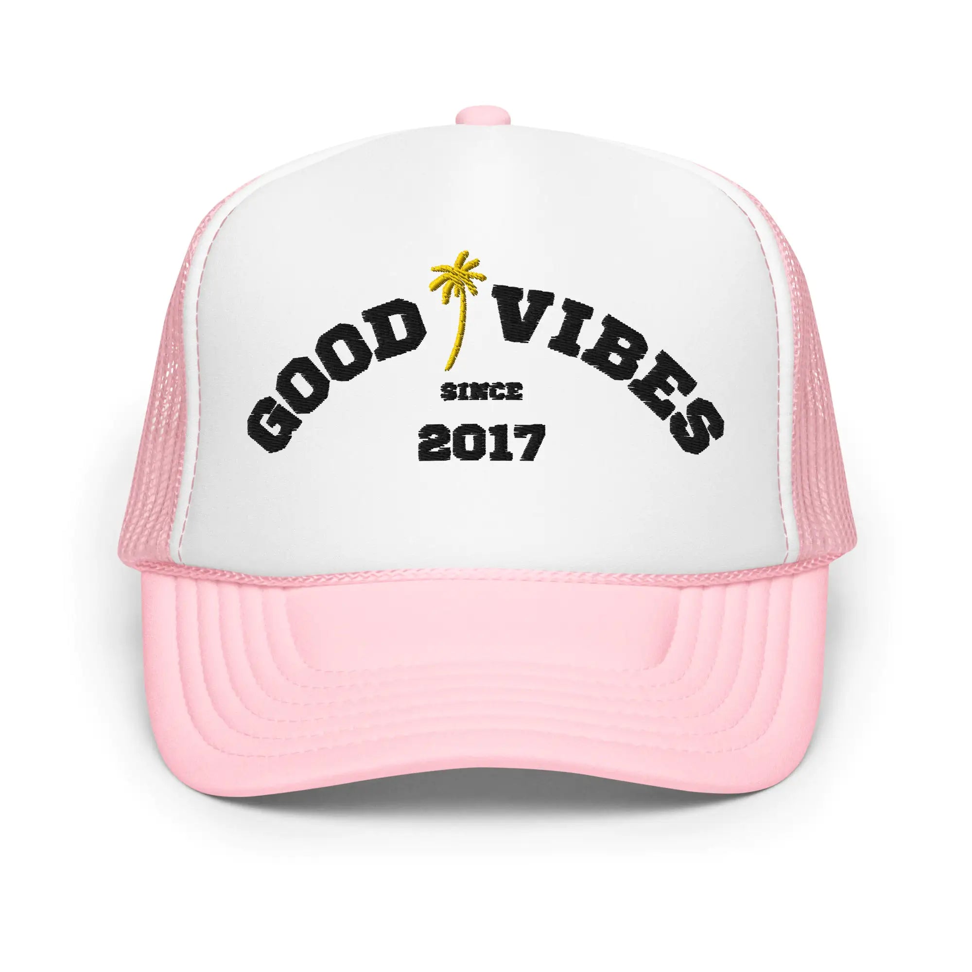 Beachy Good Vibes Foam Trucker Hat - My Store