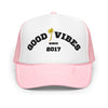 Beachy Good Vibes Foam Trucker Hat - My Store