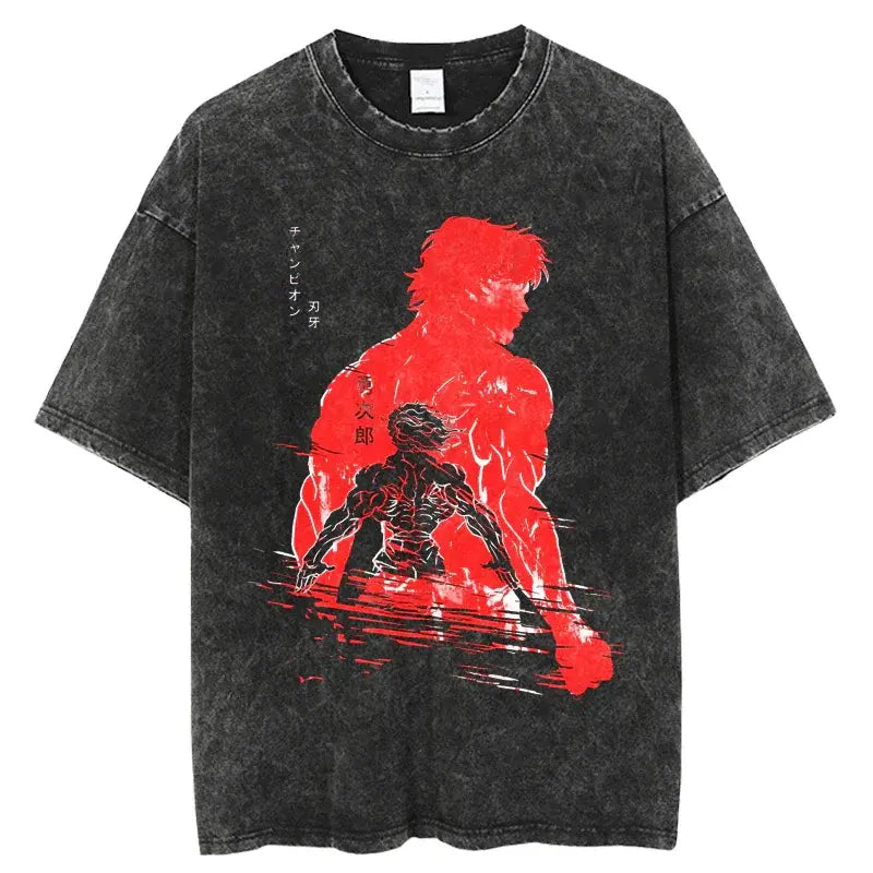 Martial Arts Anime Tops Cotton - My Store