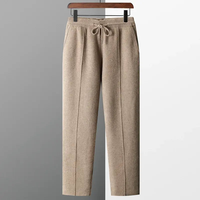 Pure Wool Knitted Pants for Men - My Store