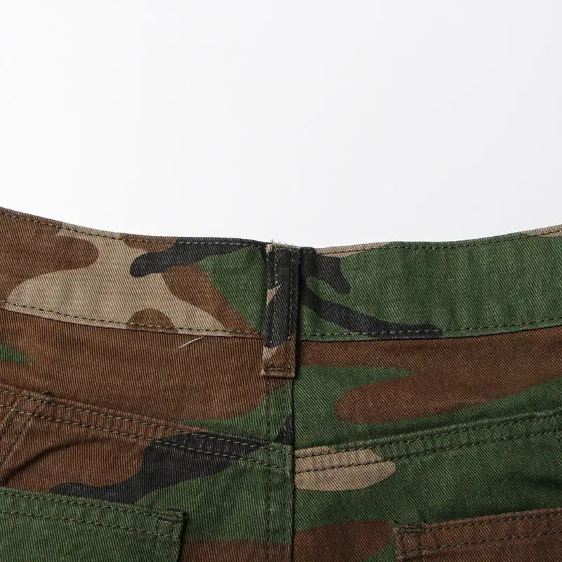 Cargo Camouflage Streetwear Jeans - My Store