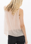 100% Silk Drape Blouse Top - My Store