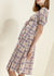 Women's Multi Check Button Down Slit Skirt - My Store