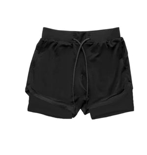 2 in 1 Double Layer Shorts