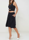 Women's High Rise Overlay Culottes - My Store