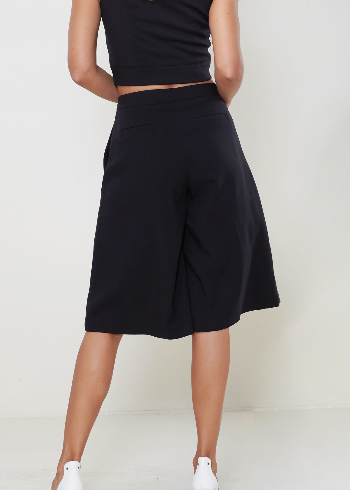 Women's High Rise Overlay Culottes - My Store