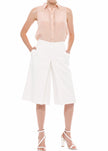 Women's High Rise Overlay Culottes - My Store