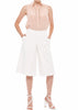 Women's High Rise Overlay Culottes - My Store