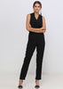 Women's Light Formal Sleeveless V-Neck Jumpsuit - My Store