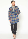 Women's Wool Blended Oversized Coat - My Store