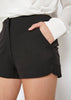 Women's Gabardine Mid Rise Shorts - My Store