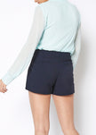 Women's Gabardine Mid Rise Shorts - My Store