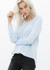 Women's V-neck Basic Blouse - My Store