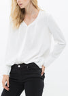 Women's V-neck Basic Blouse - My Store