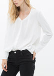 Women's V-neck Basic Blouse - My Store