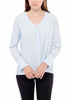 Women's V-neck Basic Blouse - My Store