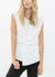 Women's Sleeveless Wrap Blouse In Ivory - My Store