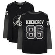 Men's Tampa Bay Lightning Nikita Kucherov Black Jersey - My Store