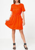 Women's Short Sleeve Utility Dress in Poppy - My Store