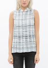 Women's Sleeveless Shirt In Plaid - My Store