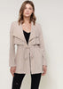 Ro&de Noir Open Front Jacket In Taupe - My Store