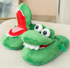 Snuggle Mouth Plush Slippers - My Store