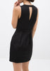 Women's Sleeveless Keyhole Dress In Black - My Store