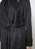 Women's Tie Waist Maxi Trench Coat - My Store