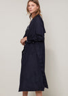 Women's Tie Waist Maxi Trench Coat - My Store