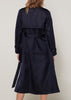 Women's Tie Waist Maxi Trench Coat - My Store