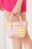 Basket Wave Woven Beach Tote Bag - My Store