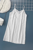 White Buttoned Slip Dress - My Store