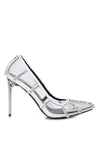 Diamante Clear Stiletto Heel Pumps - My Store