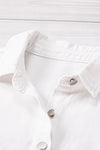 White Jeans Shirt Jacket - My Store