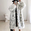 Women Thickened Plush Long Overcoat 2022 Autumn and Winter New Faux - My Store