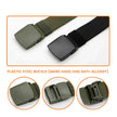 Men's Plastic Cam Buckle Nylon Belt - My Store