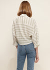 Women's Button Down Cropped Shirt In Sage - My Store