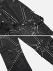 Spider Denim Pants - My Store