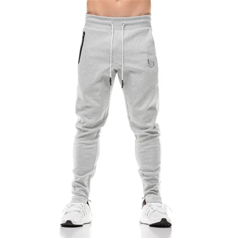 2019 Men's Cotton Jogger Sportswear Pants: Casual Fitness Workout Skinny Sweatpants - My Store