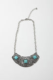 Turquoise Deco Necklace - My Store