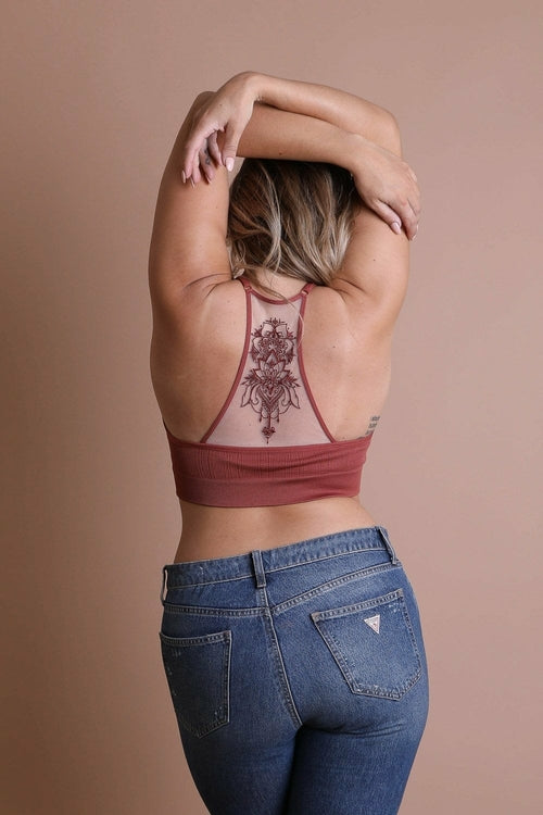 Tattoo Back Bralette - My Store