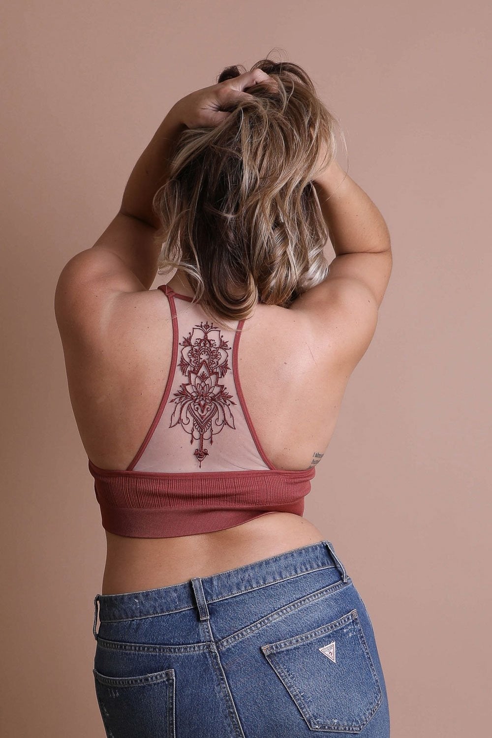 Tattoo Back Bralette - My Store