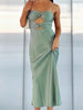 Strapless Backless Long Dress