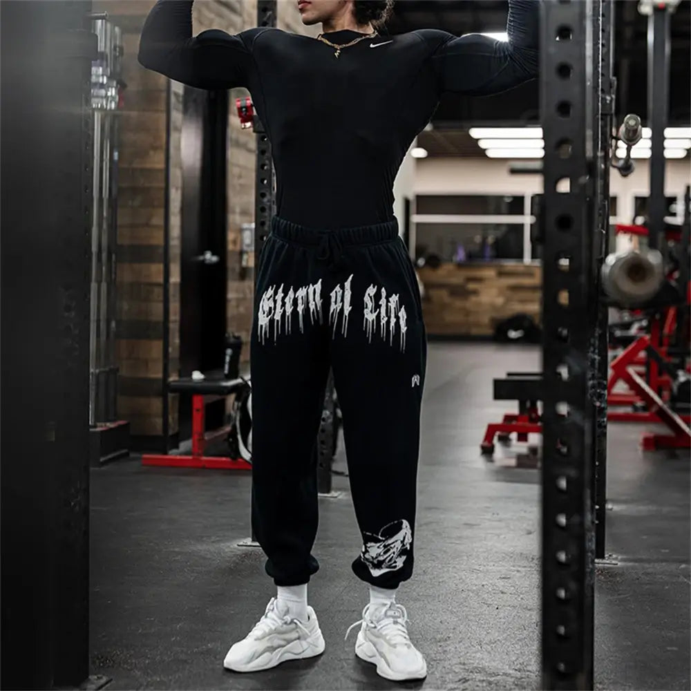 Men's Gym Joggers Cotton Pants Streetwear - My Store